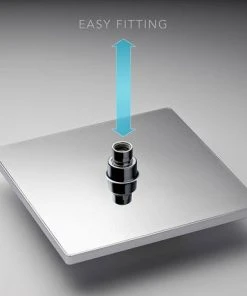 Mira Honesty 250mm Square Showerhead - 1.1605.286 -Bathroom Supplies Sales 2024 1.1605.286 a3 460