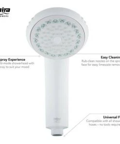 Mira Response Four Spray Showerhead - White - 2.1605.103 -Bathroom Supplies Sales 2024 2.1605.103 A1 460