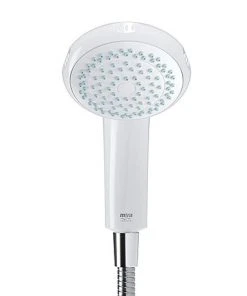 Mira Logic Four Spray Showerhead - White - 2.1605.177