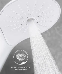 Mira Switch 130mm Four Spray Showerhead - White - 2.1605.262 -Bathroom Supplies Sales 2024 2.1605.262 AI 460