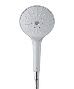 Mira Switch 130mm Four Spray Showerhead - White - 2.1605.262