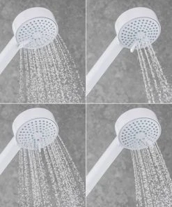 Mira Beat Four Spray Showerhead - White - 2.1703.010 -Bathroom Supplies Sales 2024 2.1703.010 A2 460