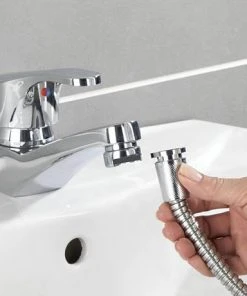 Wenko Chrome Shower Hose Kit for Washbasins - 22866100 -Bathroom Supplies Sales 2024 2286610 d4 460