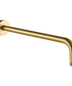 JTP Vos Brushed Brass Wall Mounted Shower Arm
