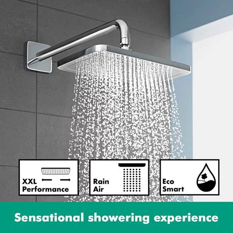 Hansgrohe Croma E EcoSmart 280 1 Spray Shower Head - 26258000 2 Hansgrohe Croma E EcoSmart 280 1 Spray Shower Head - 26258000 - Image 2