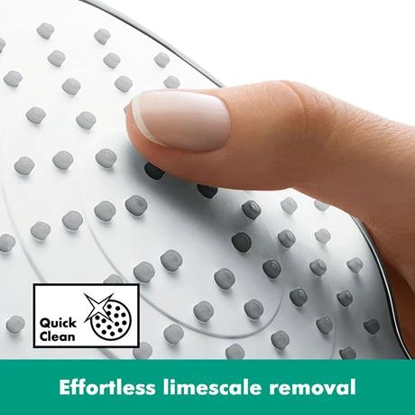 Hansgrohe Croma E EcoSmart 280 1 Spray Shower Head - 26258000 4 Hansgrohe Croma E EcoSmart 280 1 Spray Shower Head - 26258000 - Image 4