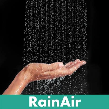 Hansgrohe Croma E EcoSmart 280 1 Spray Shower Head - 26258000 5 Hansgrohe Croma E EcoSmart 280 1 Spray Shower Head - 26258000 - Image 5