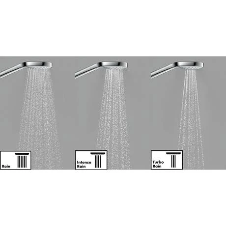 Hansgrohe Croma Select S Vario 3 Spray Handshower with Holder & 1600mm Hose - 26411400 2 Hansgrohe Croma Select S Vario 3 Spray Handshower with Holder & 1600mm Hose - 26411400 - Image 2
