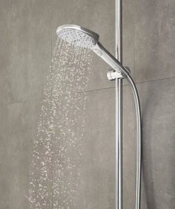 Hansgrohe Raindance Select E 120 3-Spray Hand Shower - Chrome - 26520000 -Bathroom Supplies Sales 2024 26520000 D3 460