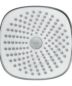 Hansgrohe Croma Select E 180 2 Spray Shower Head - White/Chrome - 26524400 -Bathroom Supplies Sales 2024 26524400 D1 460 1