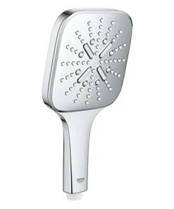 Grohe Rainshower SmartActive 130 Cube Shower Handset with 3 Spray Patterns - 26582000
