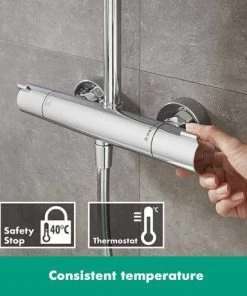 Hansgrohe Crometta S 240 1 Spray Shower Head - 26723000 -Bathroom Supplies Sales 2024 27267000 D3N 460