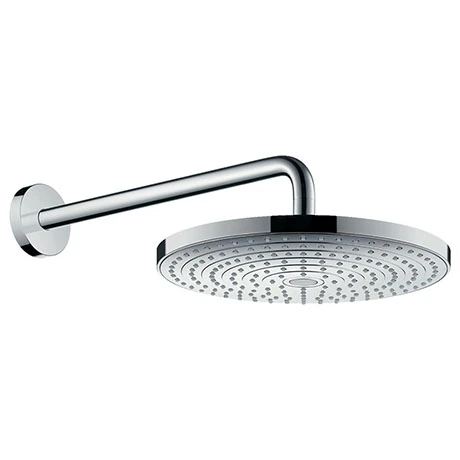 Hansgrohe Raindance Select S 300 2-Spray Shower Head with Wall Mounted Arm - 27378000 1 Hansgrohe Raindance Select S 300 2-Spray Shower Head with Wall Mounted Arm - 27378000
