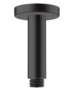 Hansgrohe Vernis Blend 100mm Ceiling Shower Arm - Matt Black - 27804670
