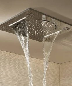 Grohe Rainshower F-Series 15" Ceiling Head Shower with 3 Spray Patterns - 27939001 9 Grohe Rainshower F-Series 15" Ceiling Head Shower with 3 Spray Patterns - 27939001 -Bathroom Supplies Sales 2024 27939001 D3 460