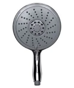 Aqualona Aquajumbo Three Spray Pattern Shower Handset - Chrome - 80580