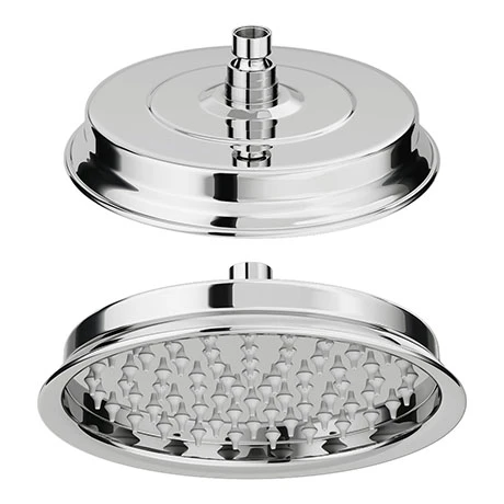 Chatsworth Traditional 8" AirTec Chrome Shower Head 1 Chatsworth Traditional 8" AirTec Chrome Shower Head