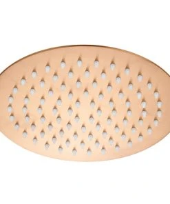 Arezzo Round 200mm Brushed Bronze Fixed Shower Head