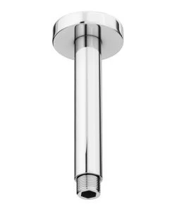 Hudson Reed Round Ceiling Arm - 150mm Length - Chrome - ARM15