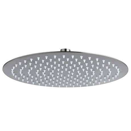 Arezzo Round 300mm Brushed Gunmetal Grey Fixed Shower Head 1 Arezzo Round 300mm Brushed Gunmetal Grey Fixed Shower Head