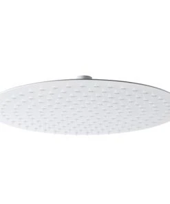 Arezzo Round 300mm Matt White Fixed Shower Head