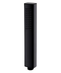 Arezzo Rectangular Shower Handset - Matt Black