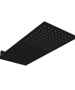 Arezzo Black Square Flat Fixed Shower Head (220 x 500mm) -Bathroom Supplies Sales 2024 AZSH02 d4 460