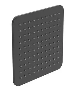 Ideal Standard Silk Black Idealrain 200 x 200mm Square Rain Shower Head