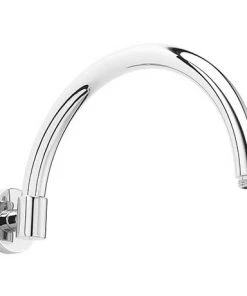 Bayswater Wall Mounted Curved Shower Arm
