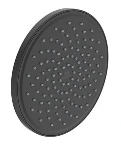 Ideal Standard Silk Black Idealrain 200mm Round Rain Shower Head
