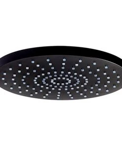 BagnoDesign M-Line Diffusion 250mm Matt Black Round Shower Head