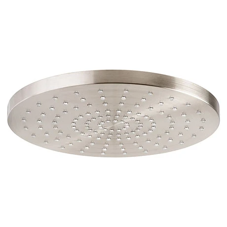 BagnoDesign M-Line Diffusion 250mm Brushed Nickel Round Shower Head 1 BagnoDesign M-Line Diffusion 250mm Brushed Nickel Round Shower Head
