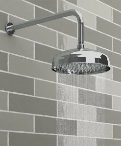 Belmont Traditional 8" Apron Rose Shower Head with Arm