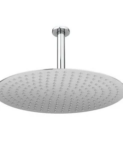 Cruze Large 400mm Thin Round Shower Head + Ceiling Mounted Arm 5 Cruze Large 400mm Thin Round Shower Head + Ceiling Mounted Arm -Bathroom Supplies Sales 2024 CRZ 400 CM n d1 460