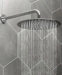 Cruze 300mm Ultra-Thin Round Shower Head with Shower Arm