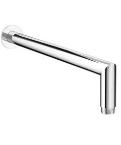Cruze Round Wall Mounted 90 Degree Bend Shower Arm 460mm - Chrome