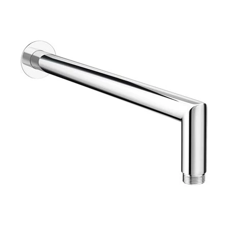 Cruze Round Wall Mounted 90 Degree Bend Shower Arm 460mm - Chrome 1 Cruze Round Wall Mounted 90 Degree Bend Shower Arm 460mm - Chrome