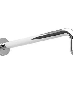 Cruze Round Wall Mounted Shower Arm 345mm - Chrome