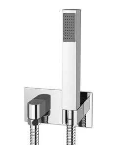 Milan Concealed Wall Outlet Elbow with Shower Handset