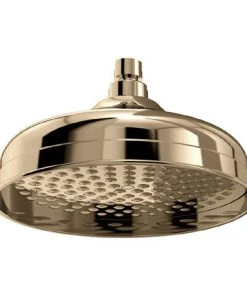 Bristan 200mm Traditional Round Fixed Head - Gold - FH-TDRD02-G