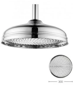 Crosswater - Belgravia 300mm Round Fixed Showerhead - FH12C