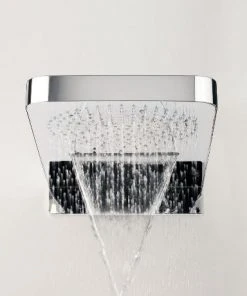 Crosswater - Revive Rectangular Waterfall Fixed Showerhead - FH2000C -Bathroom Supplies Sales 2024 FH2000C D3 460