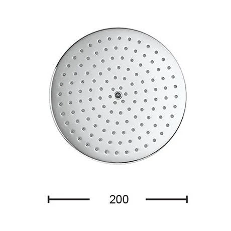 Crosswater - Central 200mm Round Fixed Showerhead - FH200C+ 3 Crosswater - Central 200mm Round Fixed Showerhead - FH200C+ - Image 3