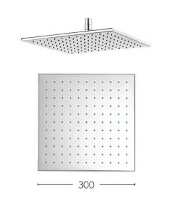 Crosswater - Zion 300mm Square Fixed Showerhead - FH330C