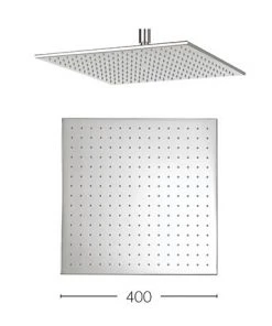 Crosswater - Zion 400mm Square Fixed Showerhead - FH440C