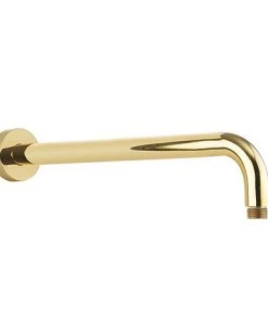 Crosswater MPRO Wall Mounted Shower Arm - Unlacquered Brass - FH684Q