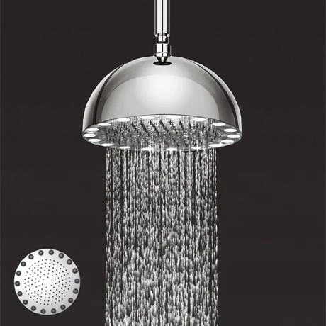 Crosswater - Dynamo 300mm LED Fixed Showerhead - FHX300C 1 Crosswater - Dynamo 300mm LED Fixed Showerhead - FHX300C