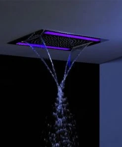 Crosswater - Rio Revive Showerhead with Lights and Double Waterfall - FHX610C -Bathroom Supplies Sales 2024 FHX610C D3 460