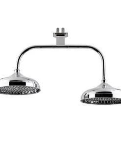 Belmont Traditional 12" Apron Fixed Dual Ceiling Mounted Shower Heads -Bathroom Supplies Sales 2024 HEAD110D detail1 460