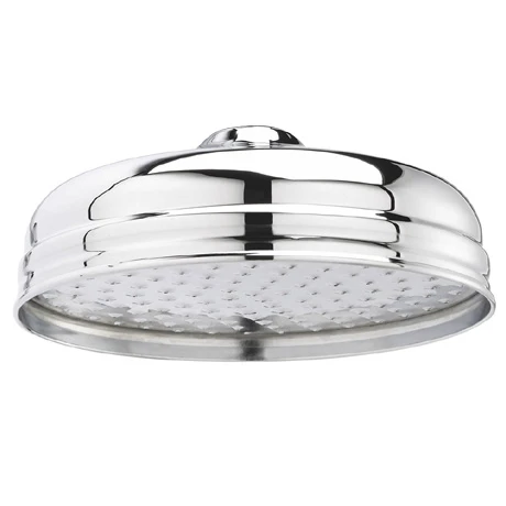 Hudson Reed 8" Apron Fixed Shower Head - Chrome - HEAD21 1 Hudson Reed 8" Apron Fixed Shower Head - Chrome - HEAD21